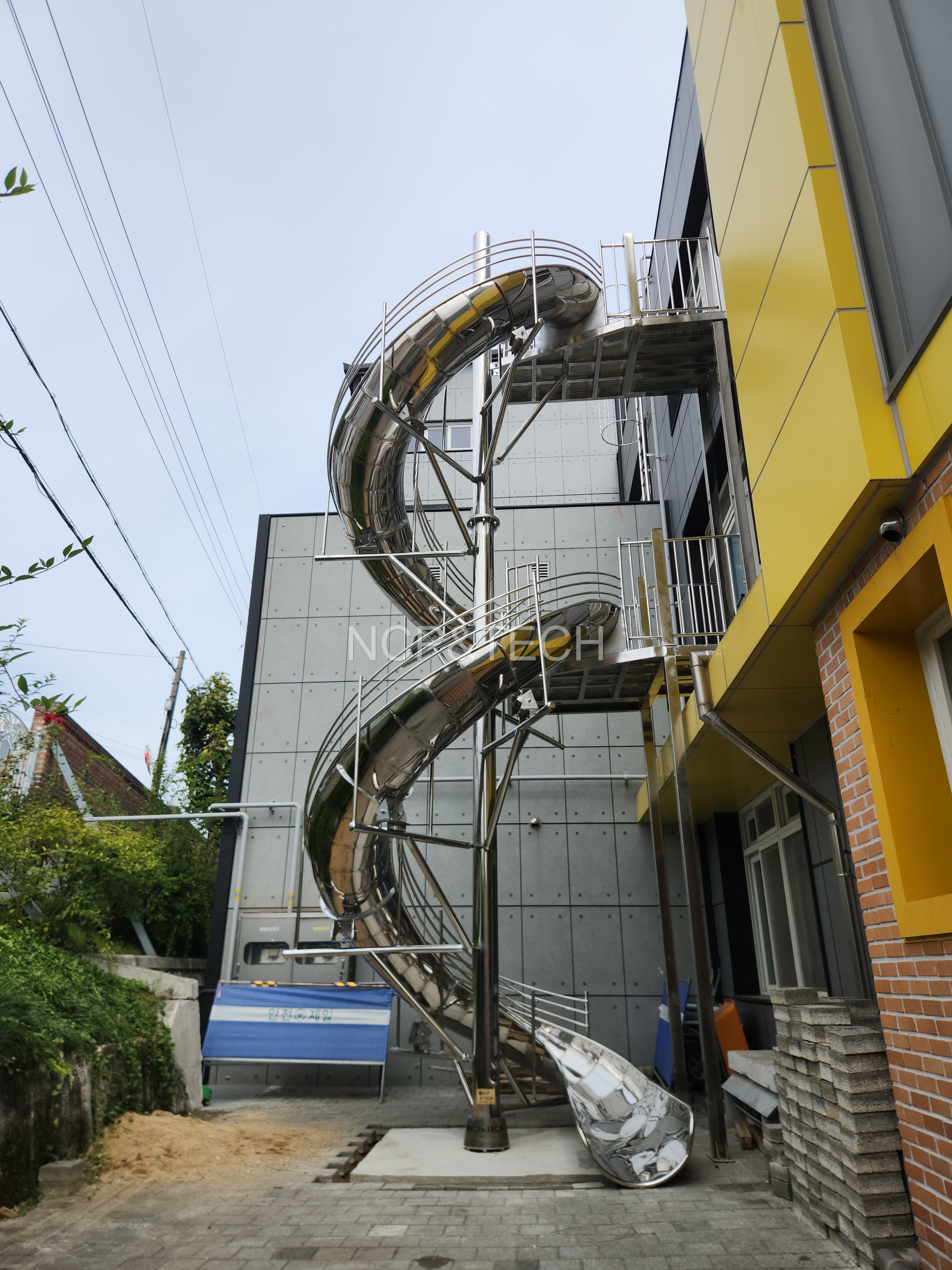 유치원(어린이집) 피난미끄럼틀설치