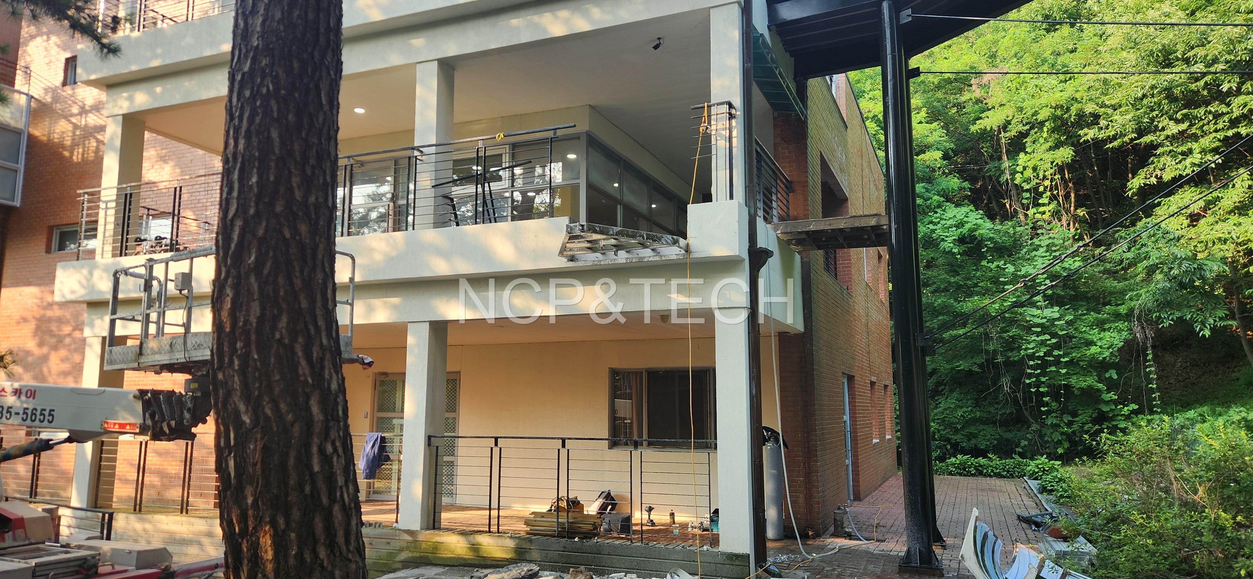 파인밸리전문요양원 피난미끄럼틀설치