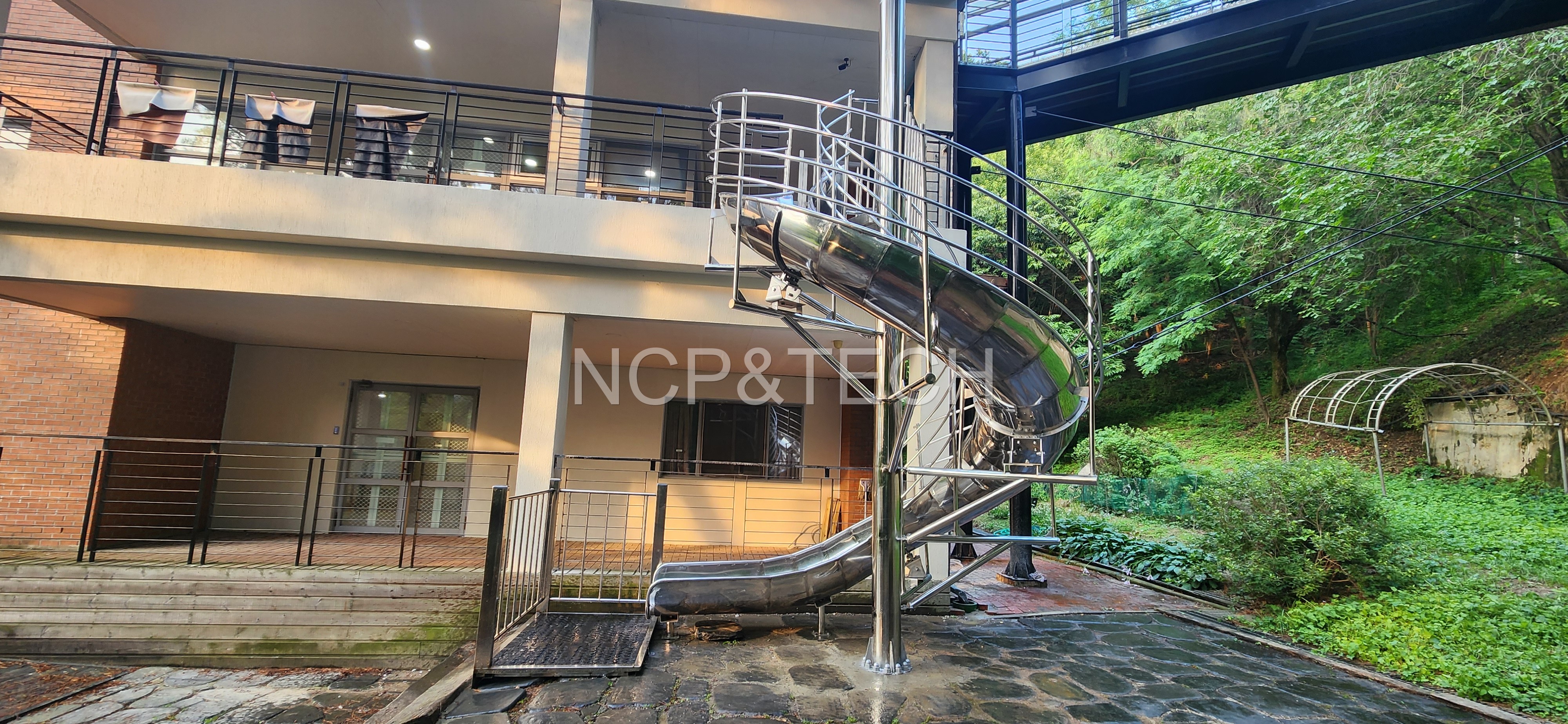 파인밸리전문요양원 피난미끄럼틀설치