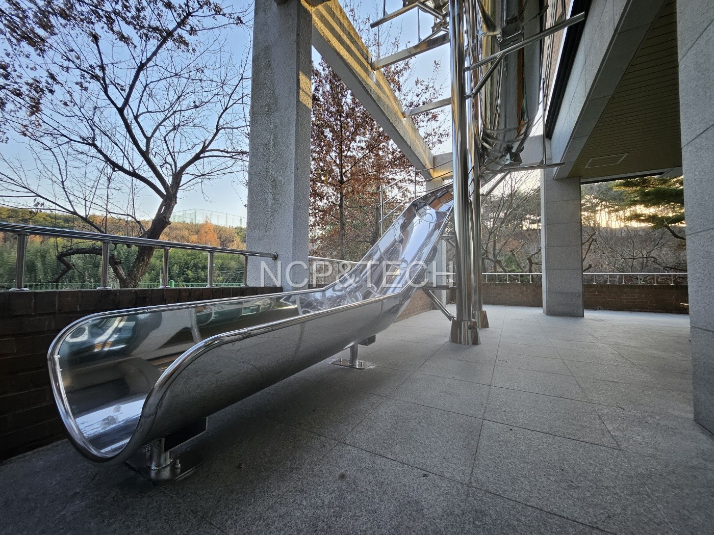 울산명성노인전문요양원 피난미끄럼틀설치