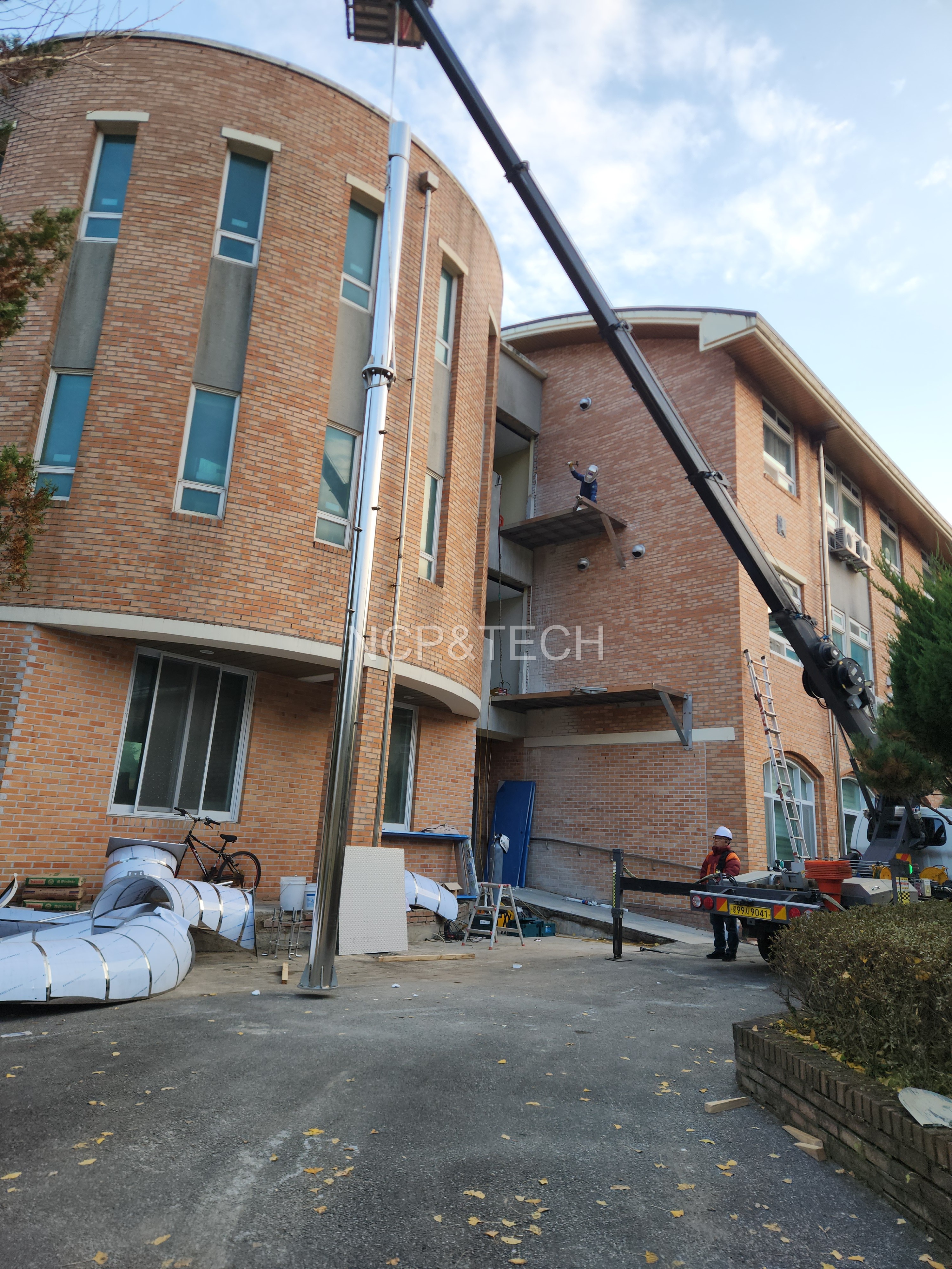 피난 미끄럼틀 3층 장성군 샬롬의집