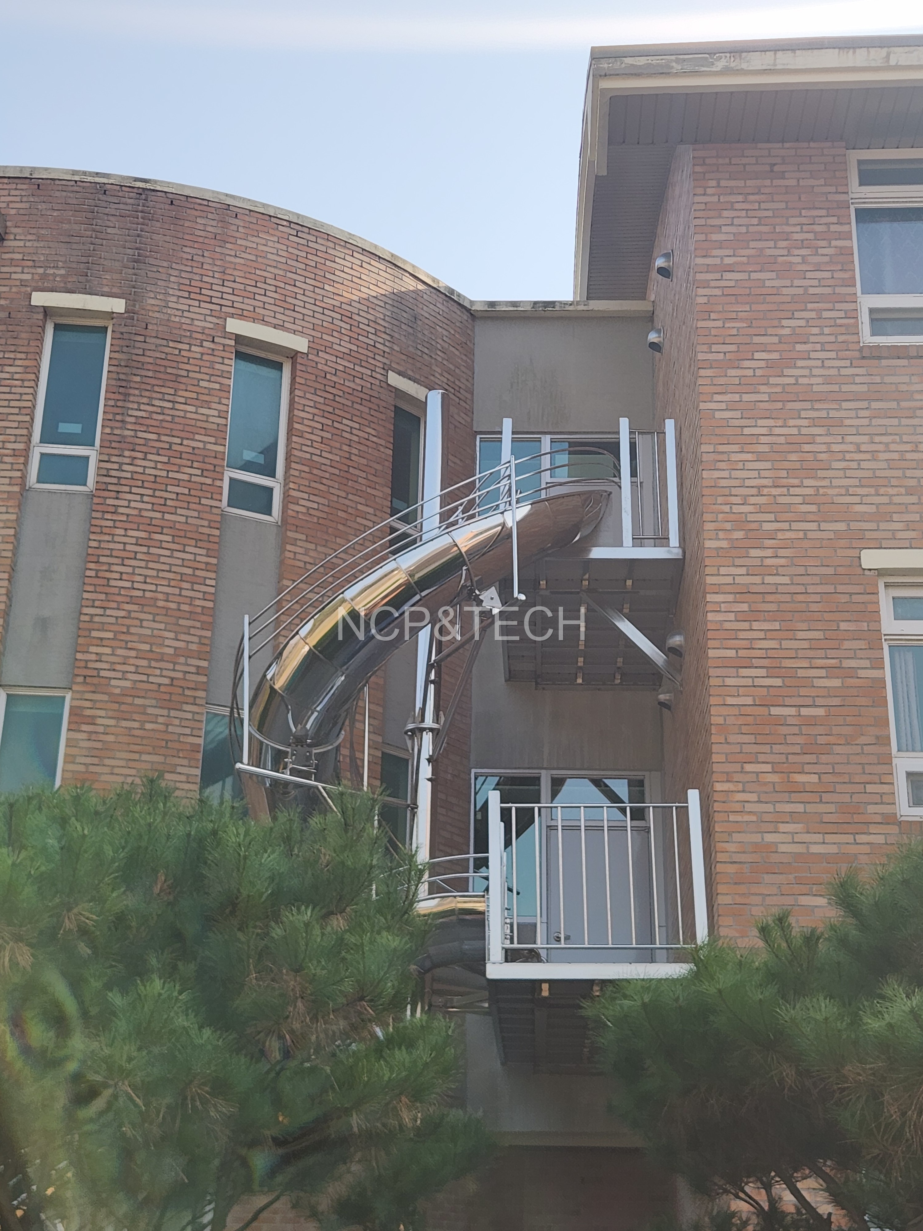 피난 미끄럼틀 3층 장성군 샬롬의집