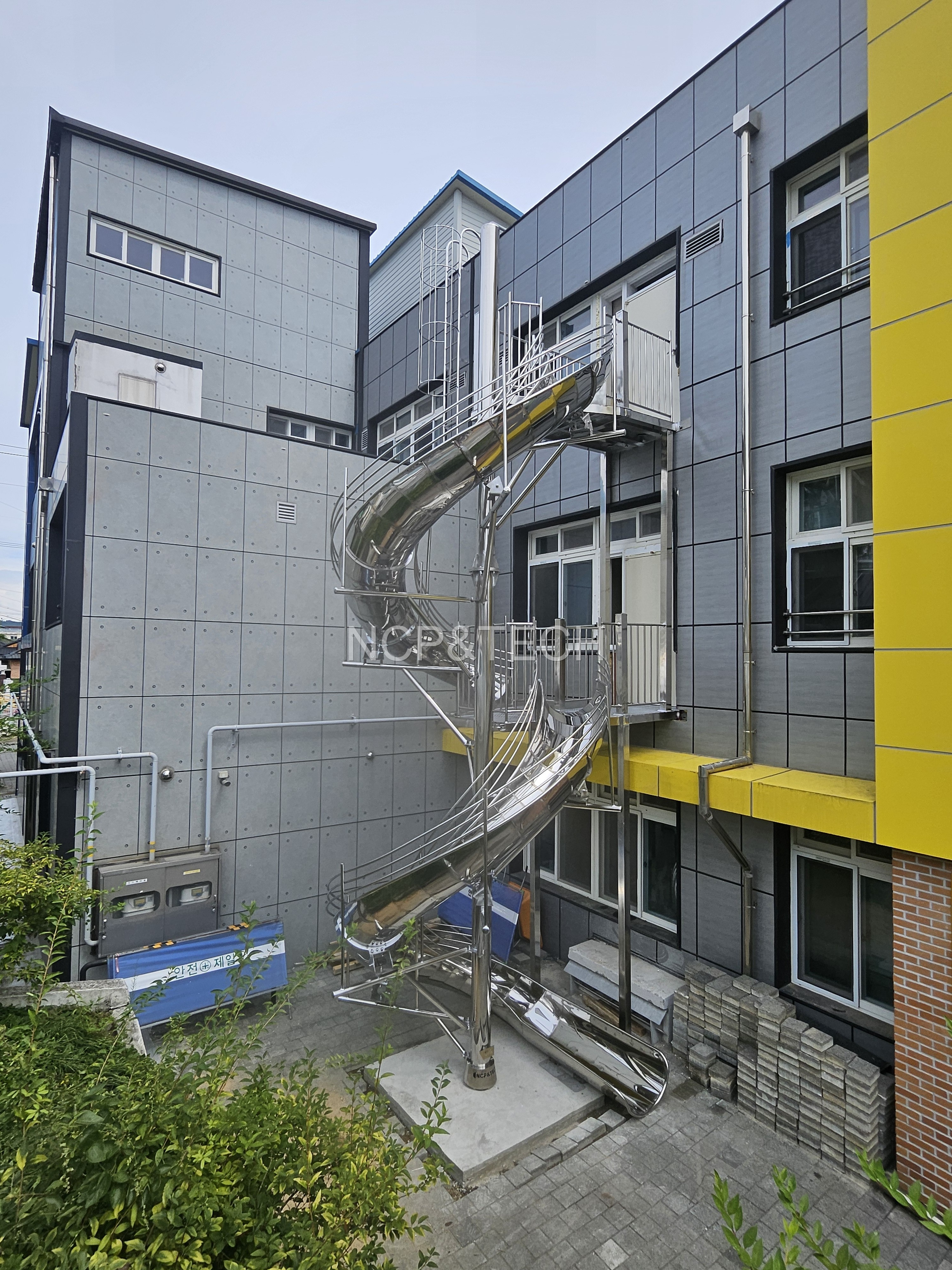 유치원(어린이집) 피난미끄럼틀설치